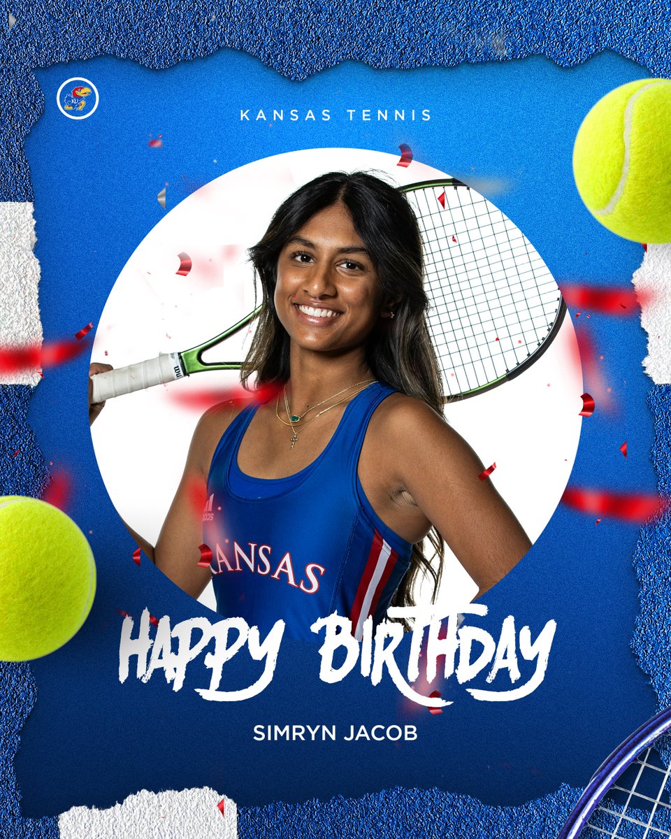 Happy Birthday Simryn! 🎉🎉

#RockChalk