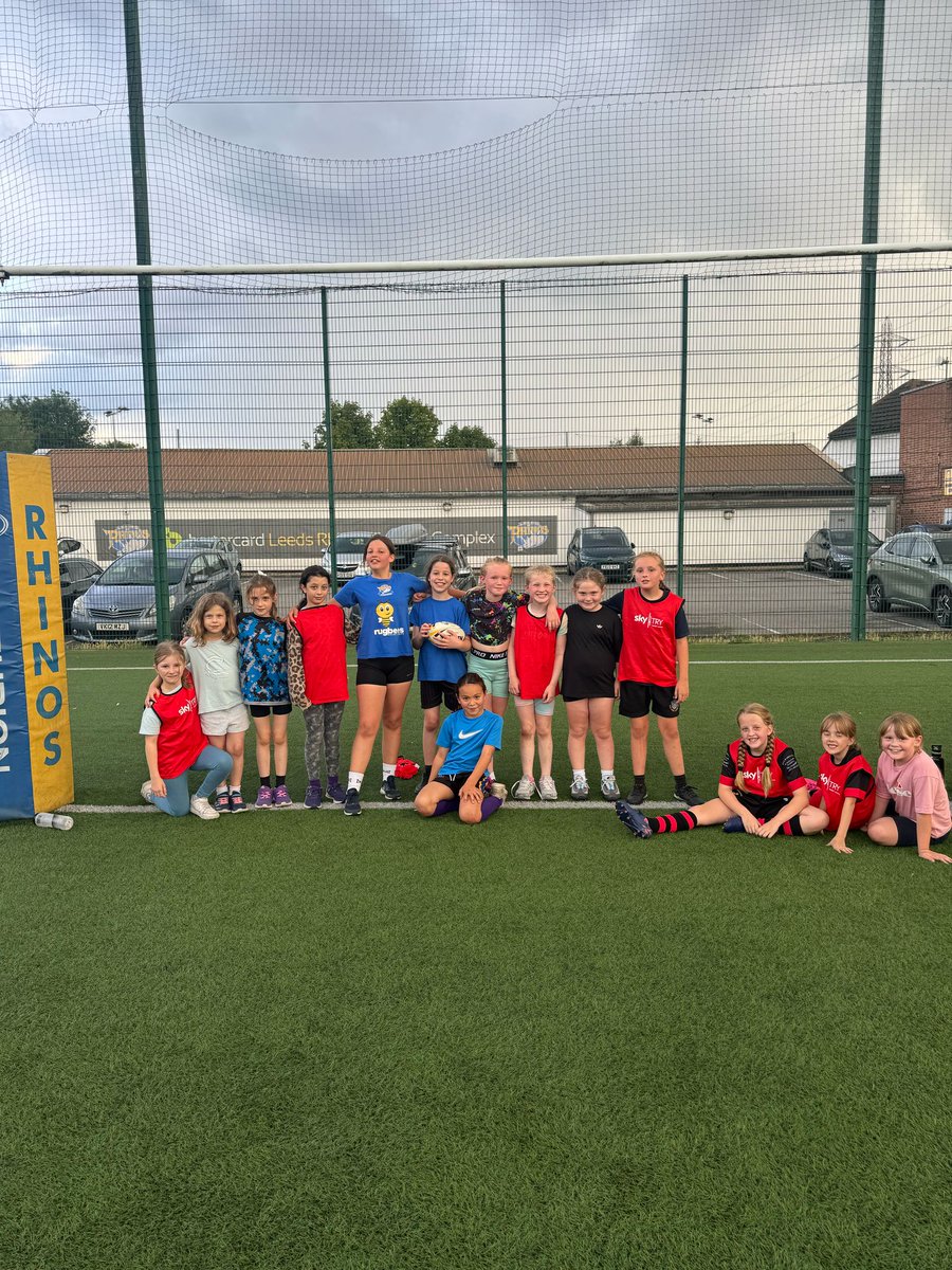 RugbyLeeds's tweet image. We had a fantastic Rugbees session this week on a warm Monday evening! ๐
Interested in joining?
We are open to new players and existing! Open to all girls aged 7-11!
๐
Mondays, 6-7pm
๐๏ธBartercard Training Complex
To register contact keara.bennett@leedsrhinosfoundation.org
