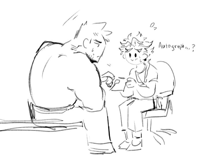 ricebuttsss's tweet image. This came to me so randomly, idk if ill do more but pro boxer enji x physical therapist keigo?
#endhawks
