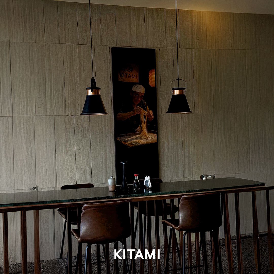 kitami_sa's tweet image. في كيتامي كل كرسي يروي حكاية من الدقة، وكل زاوية تحمل روح
المطبخ الياباني
At #KITAMI every seat tells a story of precision, and every corner
carries the spirit of Japanese cuisine