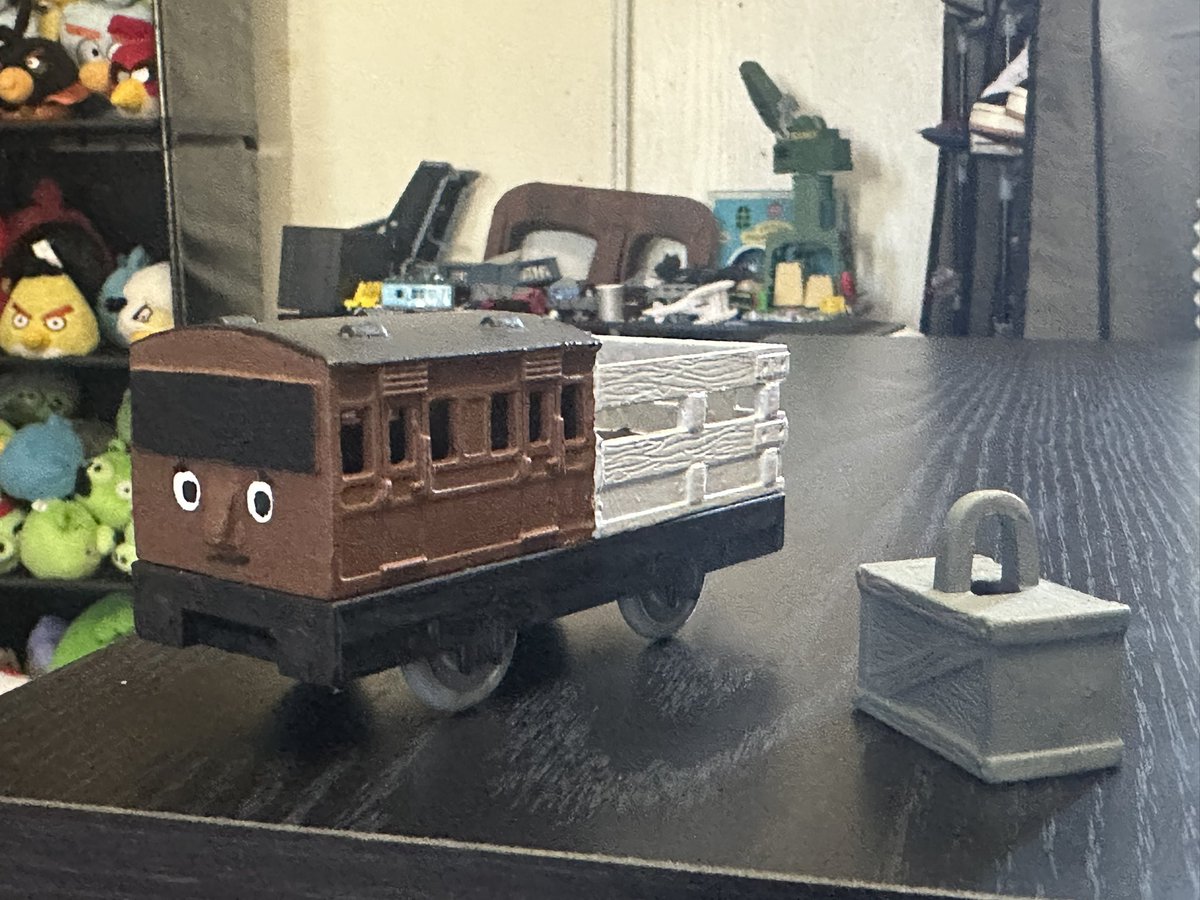 jock194's tweet image. I have completed my first custom for the Culdee Fell Railway being The Works/Pickup Truck.