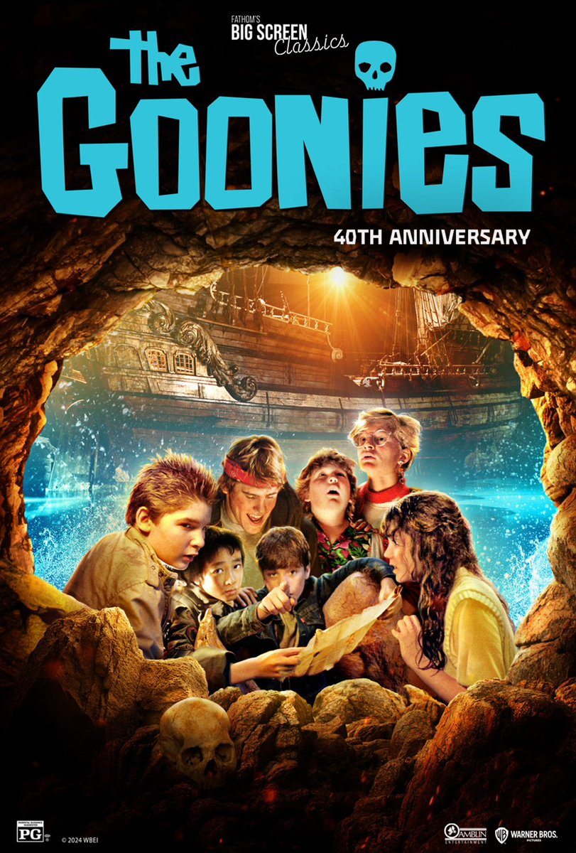Hey you guys! 🎬
Celebrate 40 years of adventure with a special anniversary screening of The Goonies at selected IMC Cinemas!

📅 Today, Friday, July 25th
Don’t miss your chance to relive this cult classic on the big screen.

👉 Book now at imc.ie
#TheGoonies
