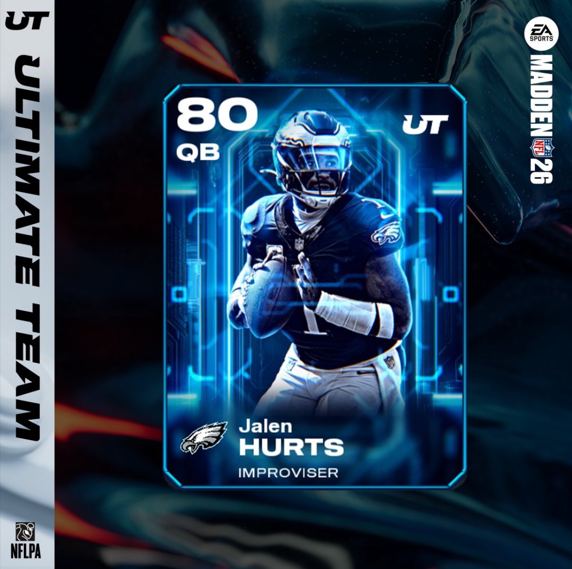 Moshimadden's tweet image. What Version of Madden 26 Gets Which Pre Order Card!
Standard Edition: 81 Overall Cover Athlete Saquan Barkley
Deluxe Edition: 81 Overall Cover Athlete Saquan Barkley, 80 Overall Hall of Fame Legend (pick 1 of 3), 80 overall Jalen Hurts (If you ordered before July 24th)
MVP…