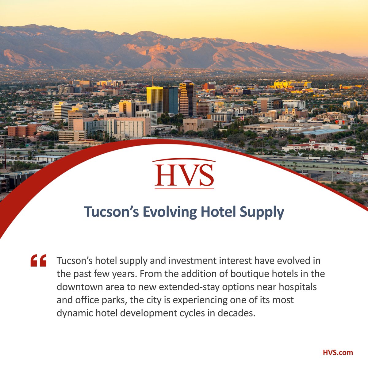 Trey Osadchey and Zabada Abouelhana recently published an article in Trend Report about Tucson's latest hotel supply dynamics.

For all the details, read the article here: hvs.com/article/10227/…

#hvsamericas #tucson #tucsonhotelsupply #tucsonhotels #hotelconsulting #trendreport