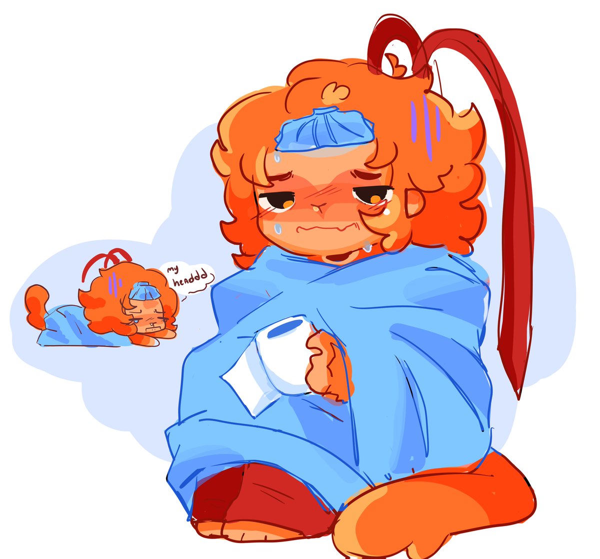 fran_olw's tweet image. drawing swk sick bc i got sick as fuck #lmktwt #RenewMonkieKid #LMKfanart