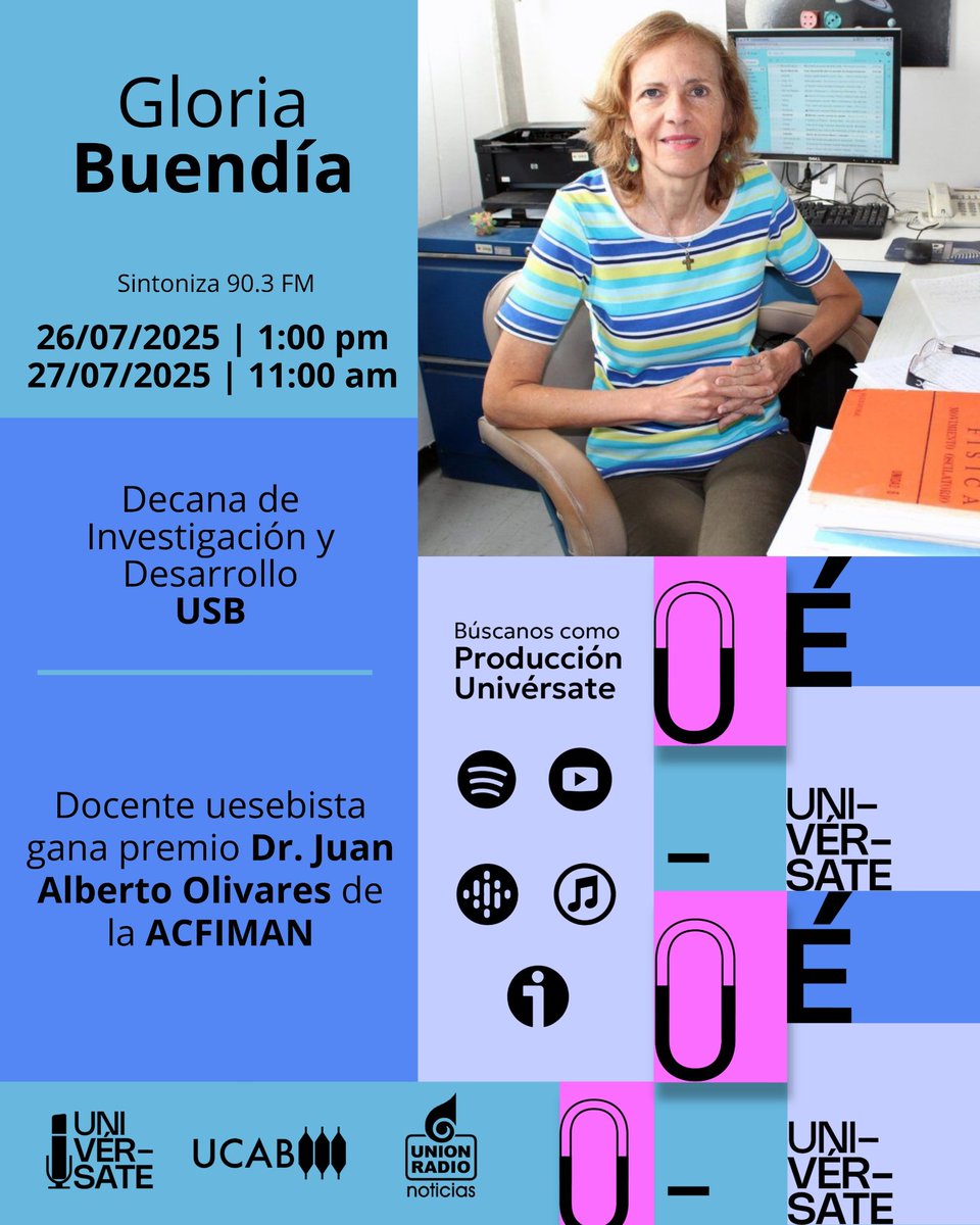 Gracias <a href="/UniversateRadio/">Univérsate</a> 💙