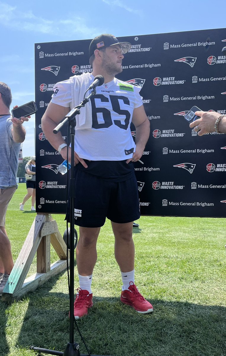 #Patriots C Garrett Bradbury on Drake Maye: “I can’t believe how mature he is… I spent a lot of time with him this spring and I have to remind myself he’s 22.

“In terms of his approach, his mentality: he doesn’t act like a 22-year old. He understands the way his position