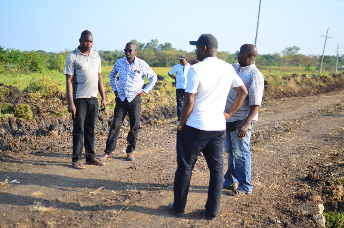 OAmollo's tweet image. Did Inspection Of Roads Construction, Gagra-Madiany-Ndigwa, &amp;amp; Owimbi-Nyakongo-Osindo,