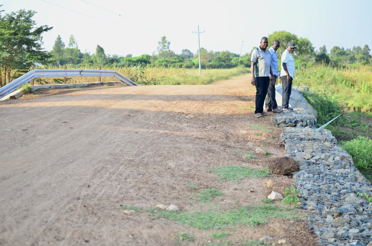 OAmollo's tweet image. Did Inspection Of Roads Construction, Gagra-Madiany-Ndigwa, &amp;amp; Owimbi-Nyakongo-Osindo,
