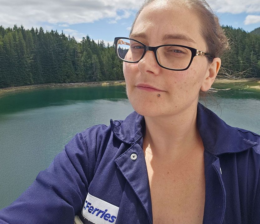 BCFMWU's tweet image. Hayley Walker knows what it’s like to be in the engine room of a ship that breaks down without warning. Now president of Local 10, she’s fighting for safer ships, a stronger voice for ferry workers and more women in the trades: buff.ly/wewirZr 💪⚙️🚢 #bclab #bcferries