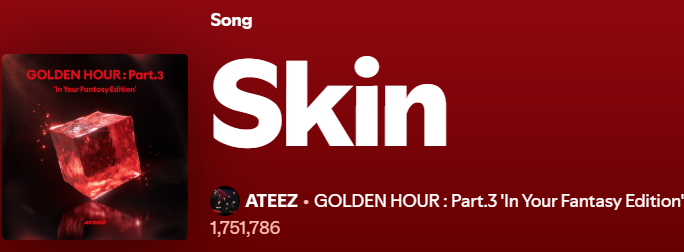 _SeonghwaWorld_'s tweet image. Skin reached 1.751.786 of total streams after two weeks on Spotify.
🔜 1.8M
open.spotify.com/track/4h3sIdIY…
#SEONGHWA #성화
#SkinBySeonghwa #WrittenOnOurSkin
