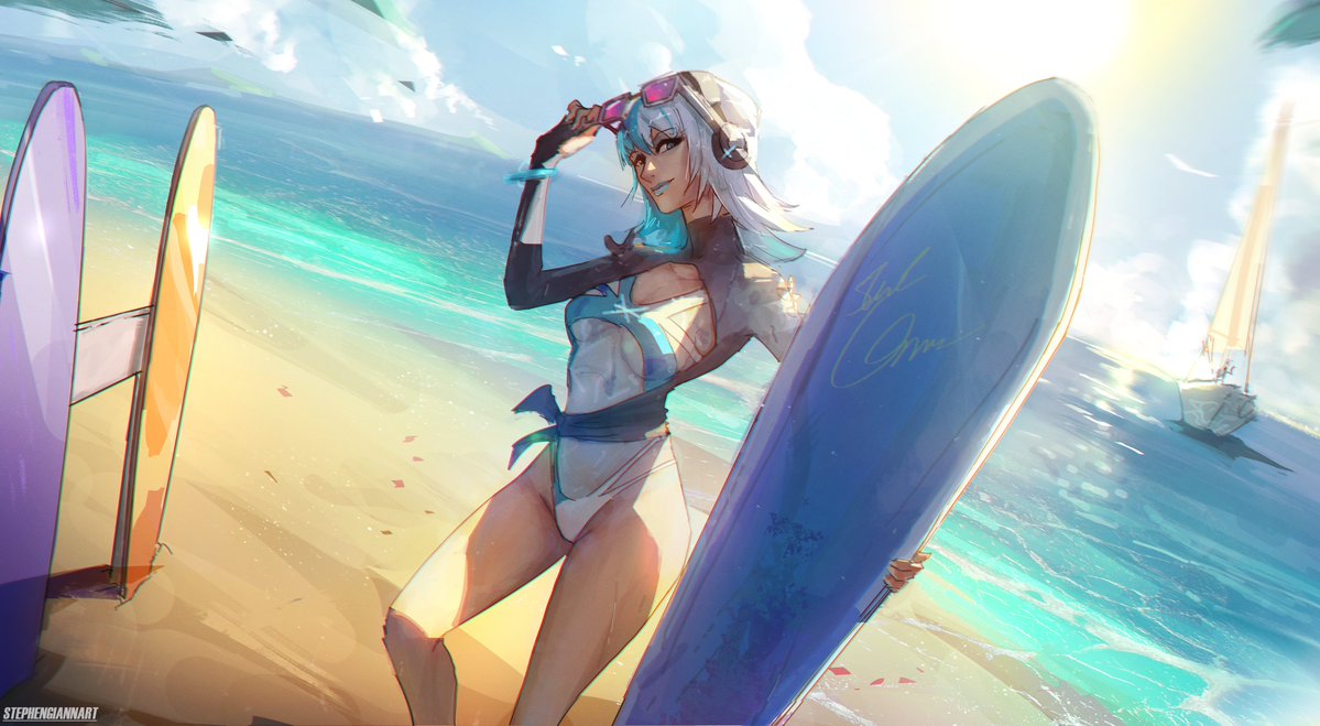 stephengiannart's tweet image. Jet2 Holiday Luna Snow from Marvel Rivals