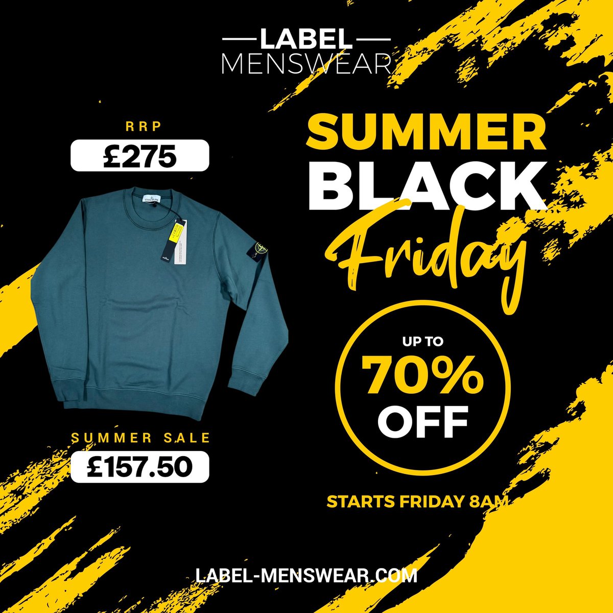 LABELMENSWEAR's tweet image. Don’t miss out on our Black Friday Sale 🤯
Ending soon @ Label-Menswerar.com