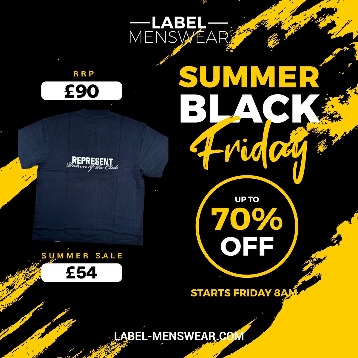 LABELMENSWEAR's tweet image. Don’t miss out on our Black Friday Sale 🤯
Ending soon @ Label-Menswerar.com