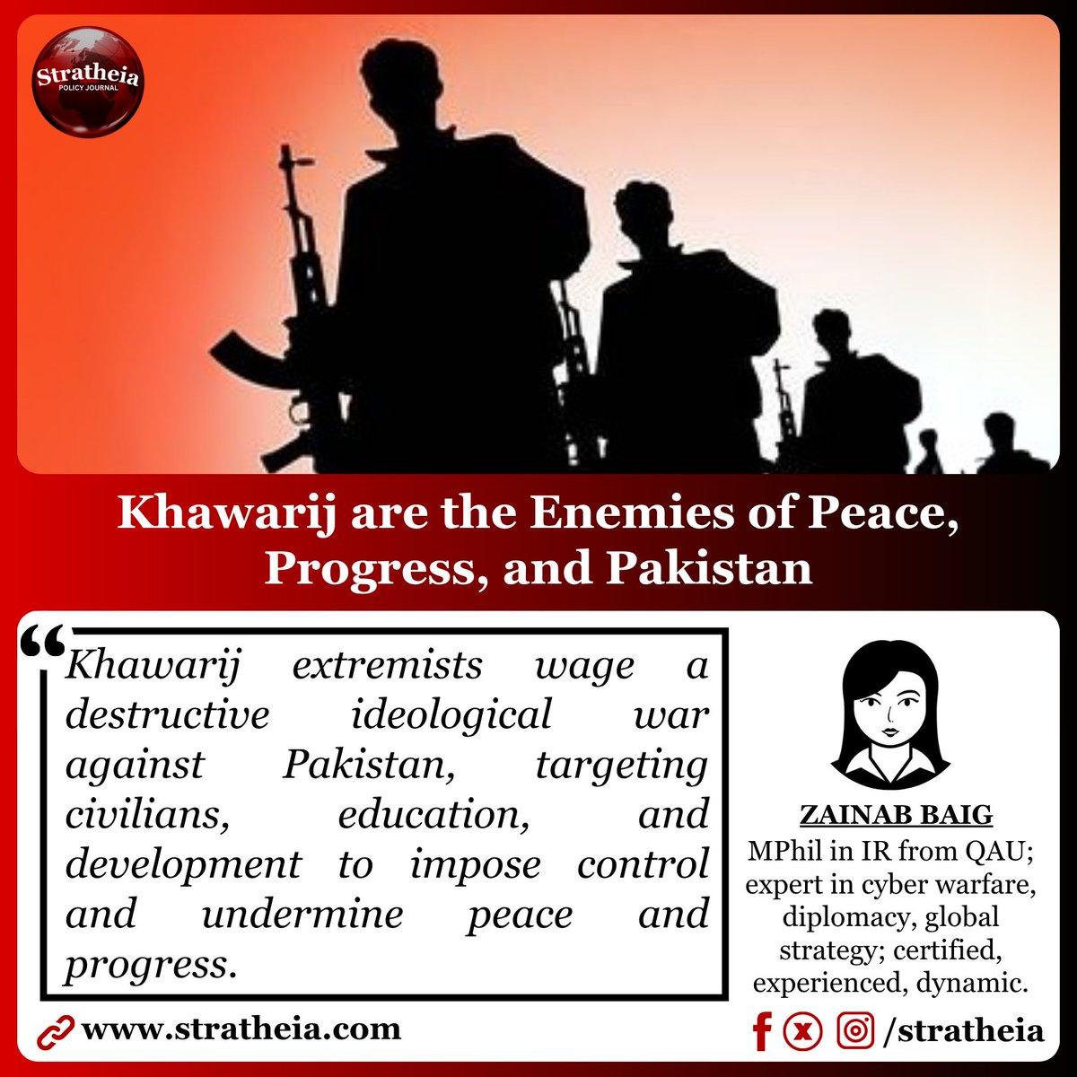 stratheia's tweet image. Extremists disguised as protectors of faith target teachers, healthcare workers &amp;amp; schools, attacking Pakistan’s future. Stand united against the Khawarij! 
#Khawarij #Extremists #Pakistan
Read Full Article: stratheia.com/khawarij-are-t…