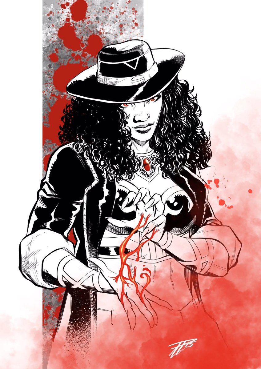Rod_Luper's tweet image. Hey, hey, hey.
I had an idea of making some random sketches from @TheRippaverse characters, and this is the first one. My favorite one, Bloodruth. Feel free to post on the comments YOUR character sketch too. @Cap_White @EricDJuly @twisted_twins #bloodruth #rodluper