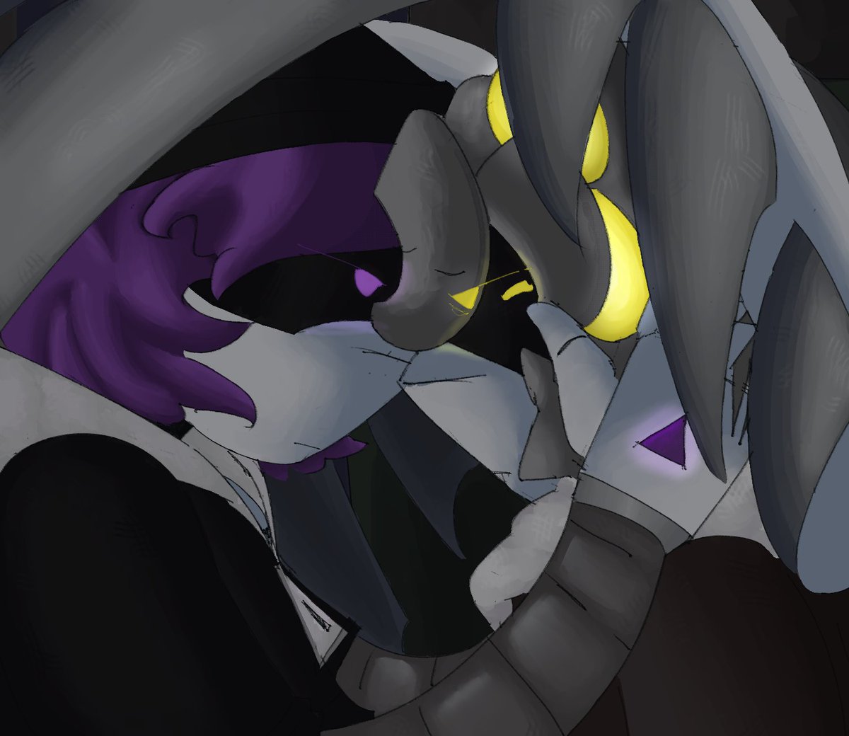 pocketedgrass's tweet image. go read the brightest candle burns the quickest on ao3 plz i beg
#murderdrones #vuzi