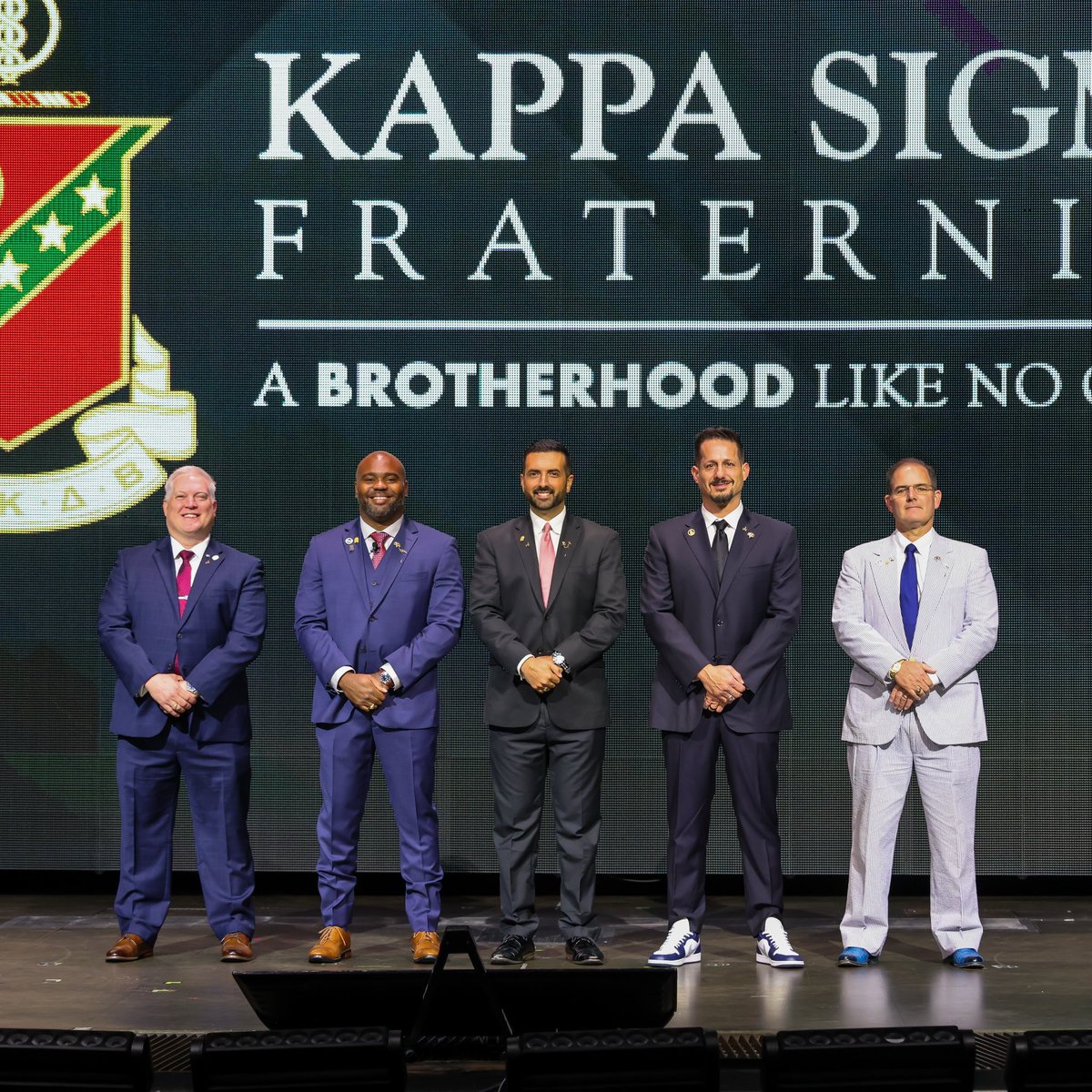 The men in the arena. We’re excited to celebrate our Brothers that have been elected to the 2025-2027 Supreme Executive Committee at our 75th Biennial Grand Conclave!

Worthy Grand Master: Adam T. Poe (Tennessee Technological University ‘06) 

Worthy Grand Procurator: Isaac E.