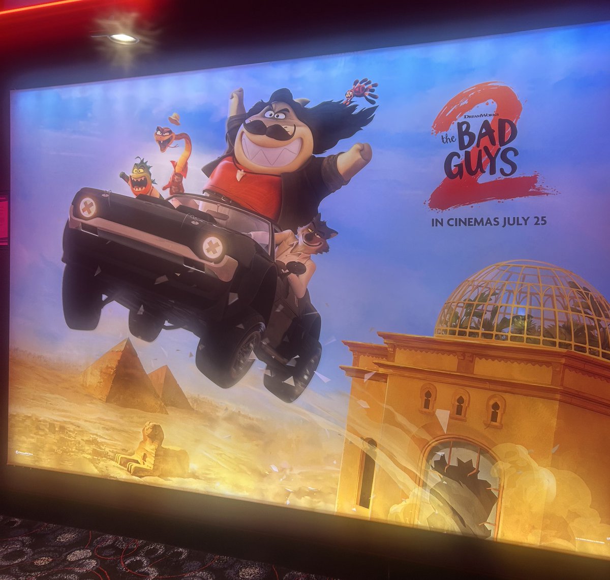 rxbeccajohnson's tweet image. checked out #TheBadGuys2 this afternoon and it was a decent follow up to the original 🐍 not all the jokes land and it doesn’t do much that the first didn’t, but the animation continues to impress and the core team are really fun 🐺 the new additions to the cast are good, too! 🎬