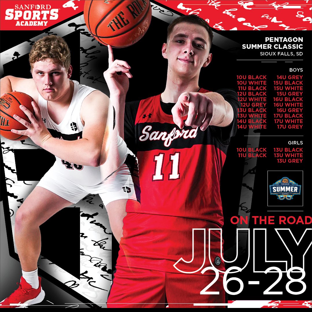 ssahoopsteams's tweet image. 🏀 TOURNAMENT TIME ⏰‼️
The last hurrah for 2️⃣0️⃣2️⃣5️⃣! All of our boys teams and our younger girls teams will take the floor at “home” for one final event this weekend!
⛹️♂️⛹🏻♀️ Summer Classic
📍Sioux Falls, SD
📸: @Will_Kuhl_IV
#SanfordSports | #StrongerTogether