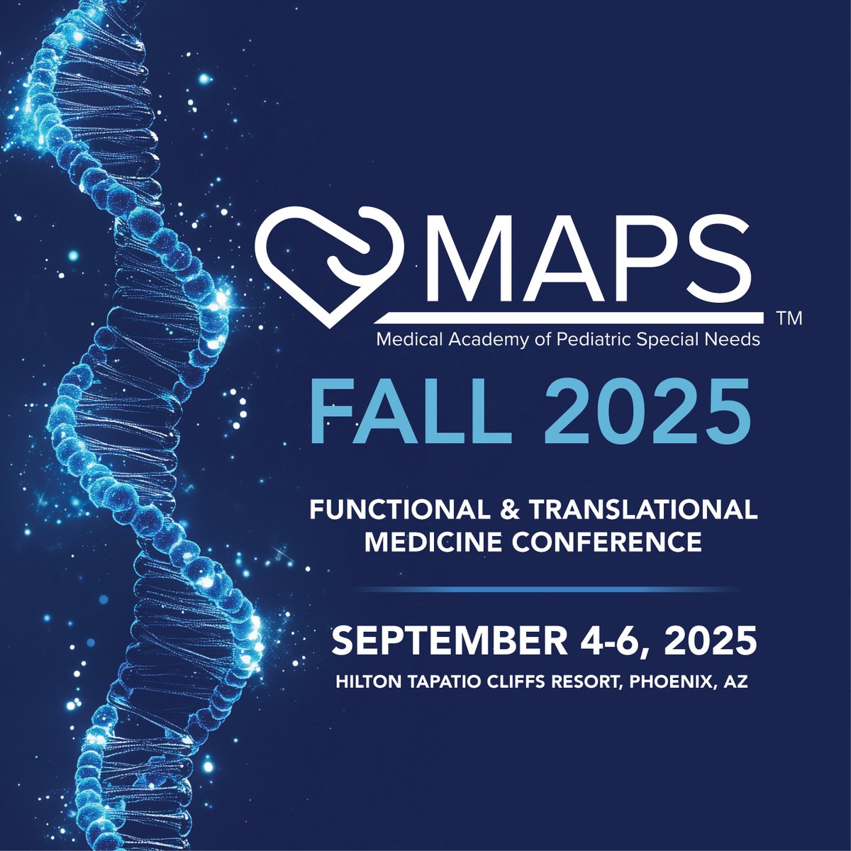 Conventional care isn’t cutting it for complex kids.
You know it. We train you to do something about it. 

Join the MAPS Fall Conference and learn to treat autism, PANS/PANDAS, ADHD &amp; more with real, evidence-informed tools.

🧠 It’s time for a better standard of care.
🔗