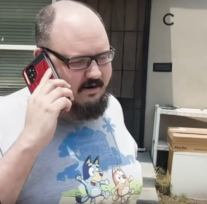 XJosh's tweet image. Christopher Vito Gesualdi @VitoComedy, why do you wear a bluey shirt when you are unmarried, childless, and bald?