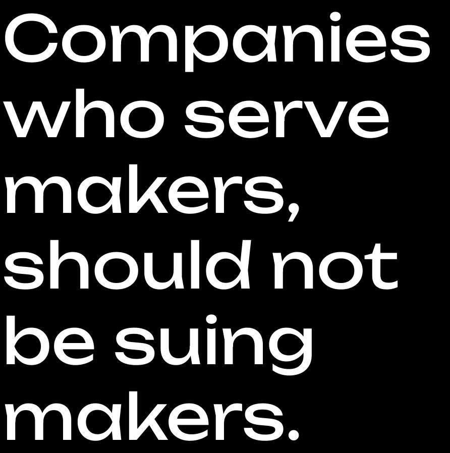 SharkWitLasers's tweet image. 🆘 I’m just a maker with no affiliation to Piburn whatsoever and yet… I’m being sued by RotoBoss because I preferred buying a quality rotary with my money and mentioning I love Piburn online. 🤦🏻♂️.
I thought that I lived in America…
Baseless suit
Statement from PIBurn - 🚨…