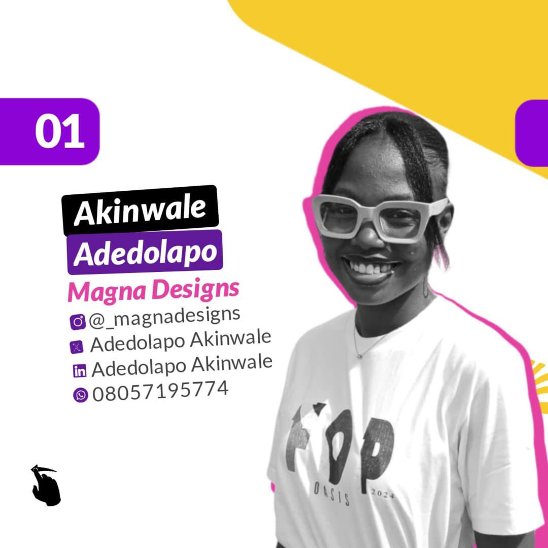 ibadanmedicine's tweet image. Meet the Magic Makers Design Team✨

The brains behind all the UIMSA’s visuals this tenure.
They’ve been cooking designs quietly behind the scenes and now it’s time to put faces to the magic.

Swipe to meet our beautiful creatives.
1/3