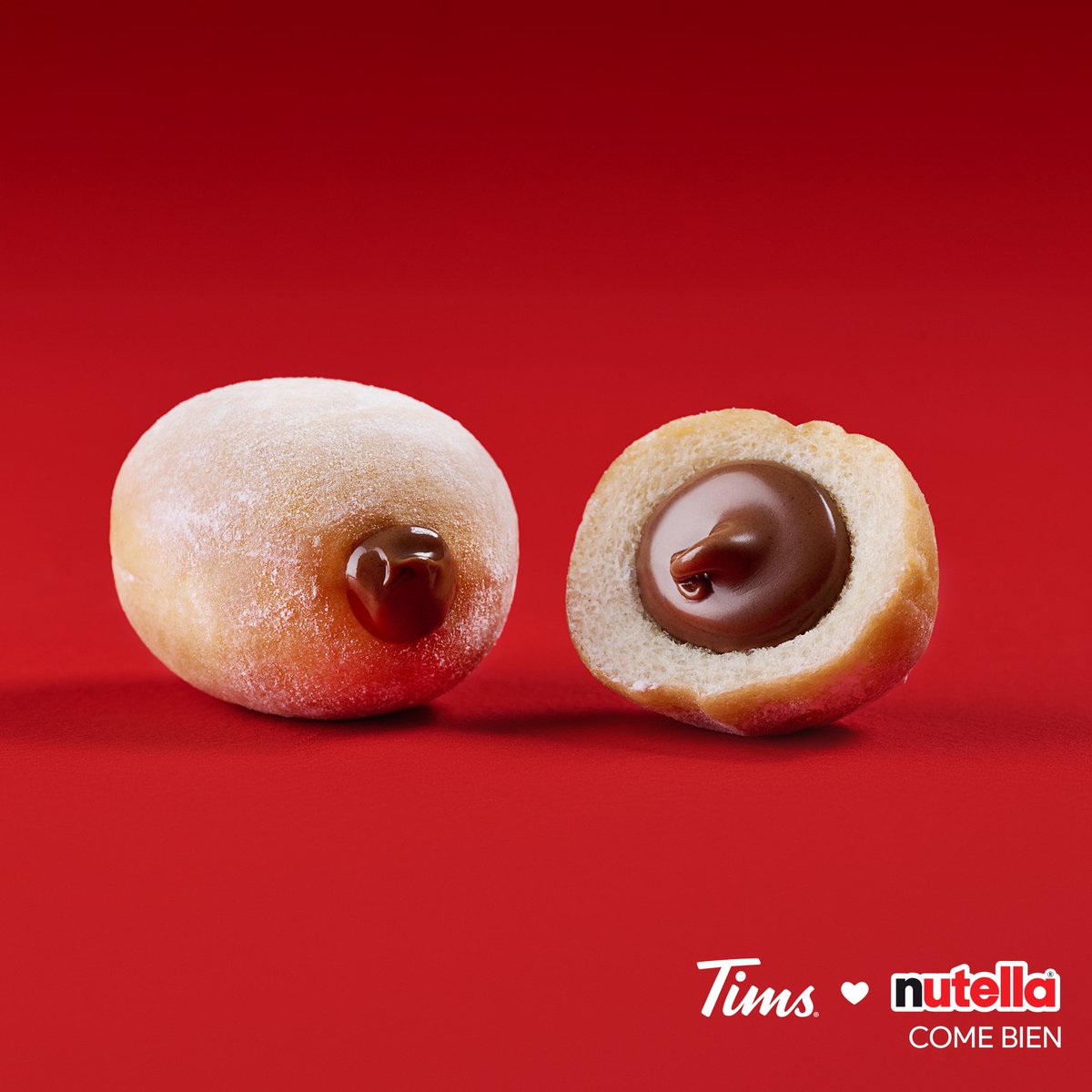 Pequeños, redonditos y rellenos de alegría 🍩✨
Timbits con NUTELLA®, son perfectos para alegrarte.