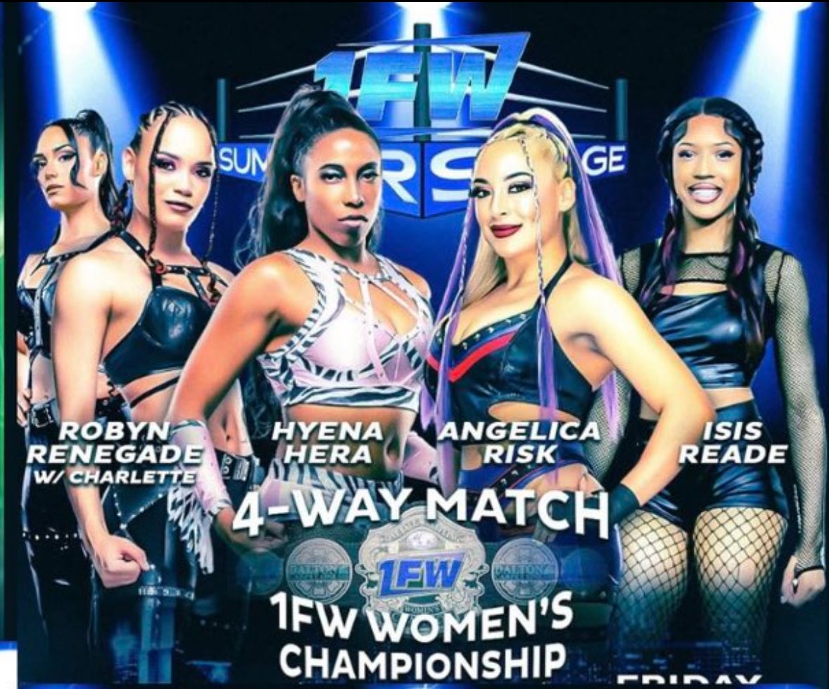 Kalal (@officialkalal) on Twitter photo 1FW SUMMERSTAGE
Fri • Jul 25, 2025 • 7:30 PM
Center Stage Theater, Atlanta, GA
Tonight
We got the <a href="/Renegade_Twins/">Renegade.Twins</a> in the house 🔥🔥🔥🔥 idk why AEW is benching them they should be out there wrestling period let’s go <a href="/W18Robin/">Robyn Renegade</a> with <a href="/CharRenegade_1/">Charlette Renegade</a> can’t wait 1FW SUMMERSTAGE
Fri • Jul 25, 2025 • 7:30 PM
Center Stage Theater, Atlanta, GA
Tonight
We got the <a href="/Renegade_Twins/">Renegade.Twins</a> in the house 🔥🔥🔥🔥 idk why AEW is benching them they should be out there wrestling period let’s go <a href="/W18Robin/">Robyn Renegade</a> with <a href="/CharRenegade_1/">Charlette Renegade</a> can’t wait