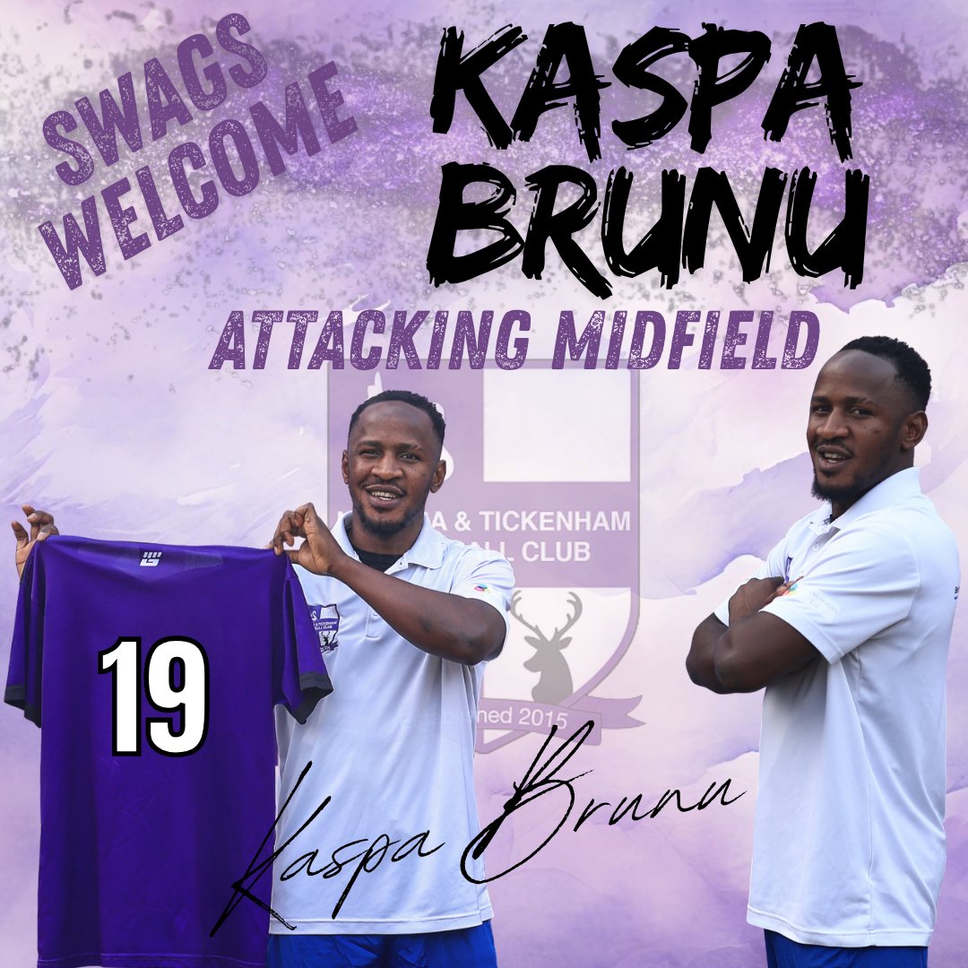 NandTFC's tweet image. A warm welcome to the club Kaspa Brunu!
Kaspa is an Attacking Midfielder with an eye for goal and a hunger to make an impact, Kaspa is ready to wear our colours with pride.
Welcome to the Swags family 💜🤍
@AS_FootyReview @nailseapeeps @swsportsnews