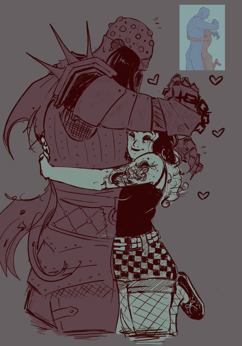 zmpixie's tweet image. he needed a big ole hug🖤💕