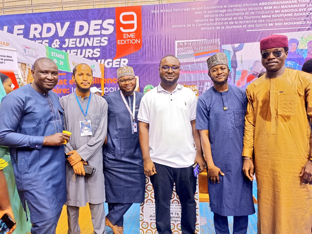 On était au #FONAF9 de <a href="/hadyline2014/">Hadiza Amadou Maiga🇳🇪</a> 👏👏👏