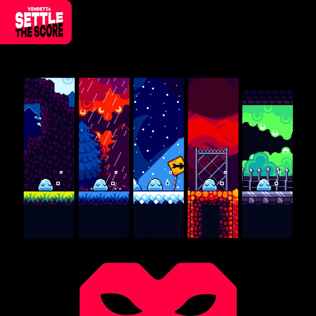 Vendetta (@withvendetta) on Twitter photo IT'S SLIME TIME
our next #SettleTheScore is Go Slimey Go! (<a href="/goslimeygo/">Go Slimey Go! DEMO OUT ON STEAM!</a>) an adorable platformer
starring an adventurous slime!
wishlist now: store.steampowered.com/app/3215230/Go…
🦘engage in challenging and fun platforming
✨bring out your inner slime (you know you've always wanted to) IT'S SLIME TIME
our next #SettleTheScore is Go Slimey Go! (<a href="/goslimeygo/">Go Slimey Go! DEMO OUT ON STEAM!</a>) an adorable platformer
starring an adventurous slime!
wishlist now: store.steampowered.com/app/3215230/Go…
🦘engage in challenging and fun platforming
✨bring out your inner slime (you know you've always wanted to)