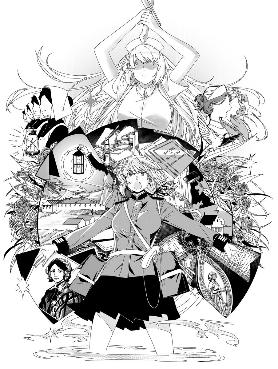 segabuki's tweet image. #ナイチンゲール　#アスクレピオス
#fgo #FateGrandOrder 

看護と医療の祖