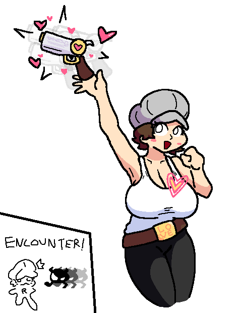KnightTrowel's tweet image. The color of her heart is one of love