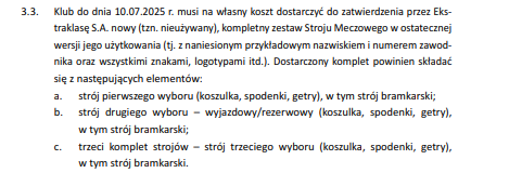 KubaSeweryn's tweet image. 👕 Jagiellonia, Widzew i stroje. Przysługa czy niekoniecznie?
Po informacji @Jagiellonia1920 zrobiło się zamieszanie z wklejaniem przez kibiców Widzewa wybranego fragmentu przepisów, zinterpretowanego we własny sposób (czyli na swoją korzyść). A jak jest naprawdę?
1. W…