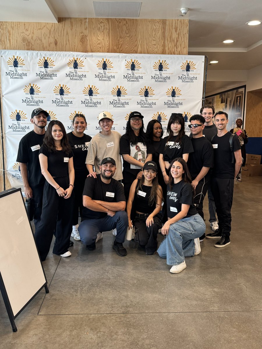midnightmission's tweet image. We’re grateful to welcome the @SHEIN_Official team back to The Midnight Mission for another meaningful day of service.

Your compassion and commitment help uplift Skid Row and remind us what community care truly looks like. ❤️

#SHEINCares #MidnightMission #GiveBack #SkidRow
