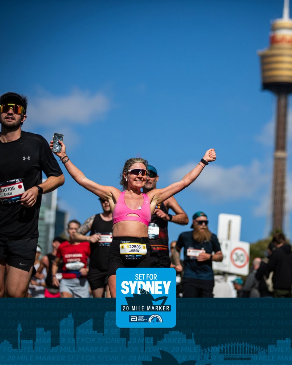 WMMajors's tweet image. We're getting towards the business end of training for the TCS Sydney Marathon.
This 20 Mile Challenge should be just enough to set you on your way towards completing your training block
Sign up here: bit.ly/4l7xlWw