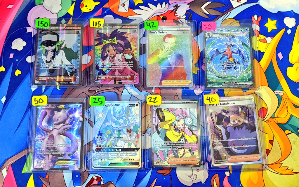 DaylightsTV's tweet image. Got some fun full arts across multiple eras available!
All prices are shipped!
More pictures can be provided upon request!
Type name of card below to claim!⬇️