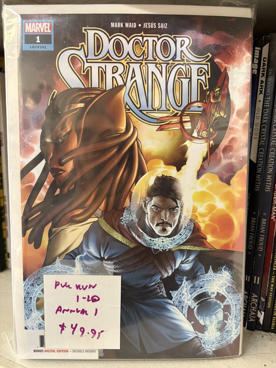 TheComicHunter's tweet image. His name is Strange, Stephen Strange.