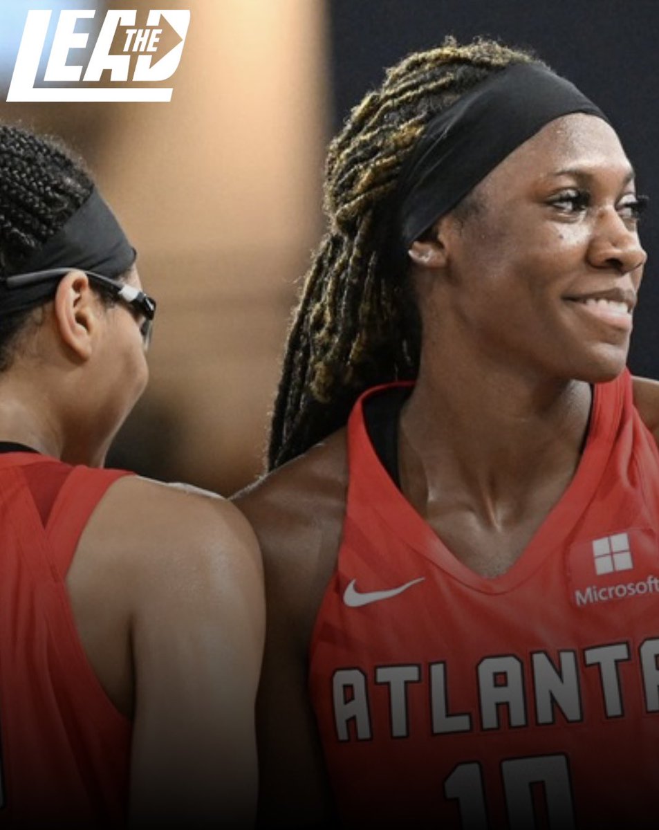 WNBALead's tweet image. 🏀The Atlanta Dream are one of the best shooting teams in the W, especially from beyond the arc, excluding the corners.🏀
🏀Rhyne Howard ranks 1st in the WNBA in above the break 3s per game (8.9). 🏀
🏀Alisha Gray ranks 1st in FG% on above the break 3s (41.0%).🏀