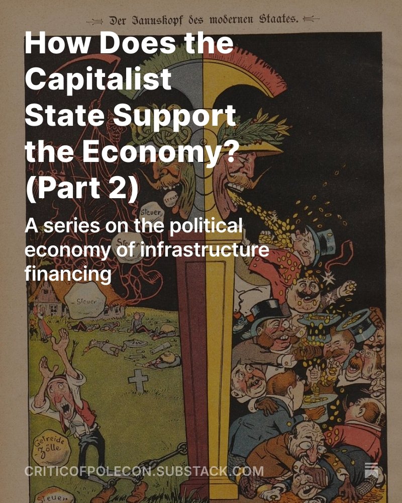 criticofpolecon's tweet image. here's the second part to my series on infrastructure financing. It focused on the fiscal capacities of the state, laying the ground work for things that will be discussed later. tinyurl.com/48b9mct8