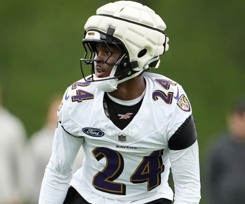 SleeperRavenss's tweet image. The @Ravens first-round pick Malaki Starks is already turning heads at training camp — and I couldn’t be more excited about it. 😈 #RavensFlock