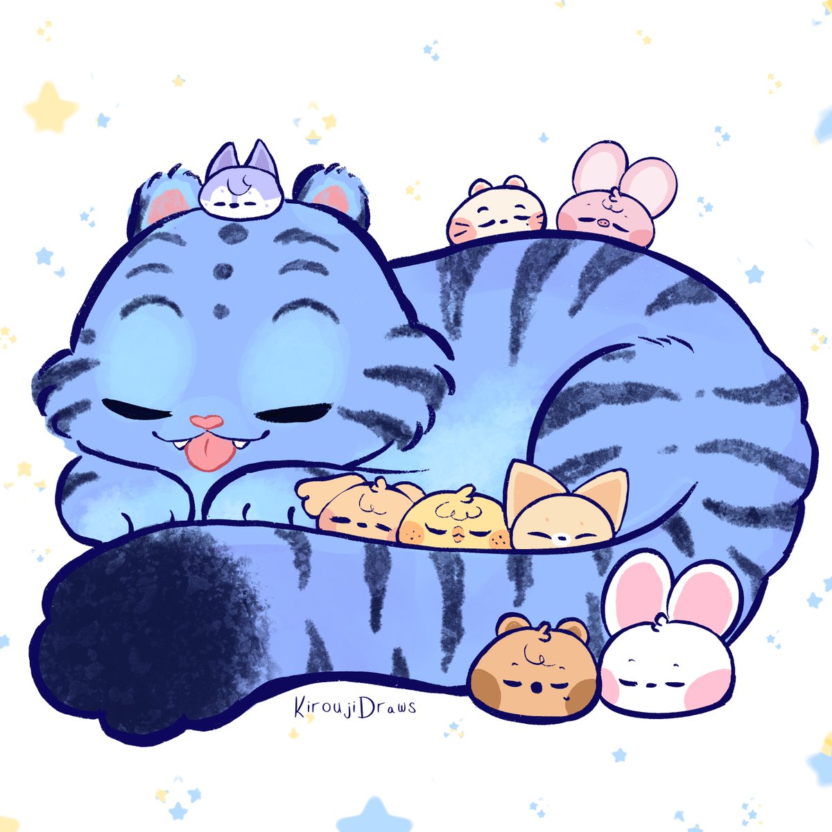 kiroujidraws's tweet photo. Skzoo naptime with Derpy 💙 https://t.co/DOB6RQZCEb