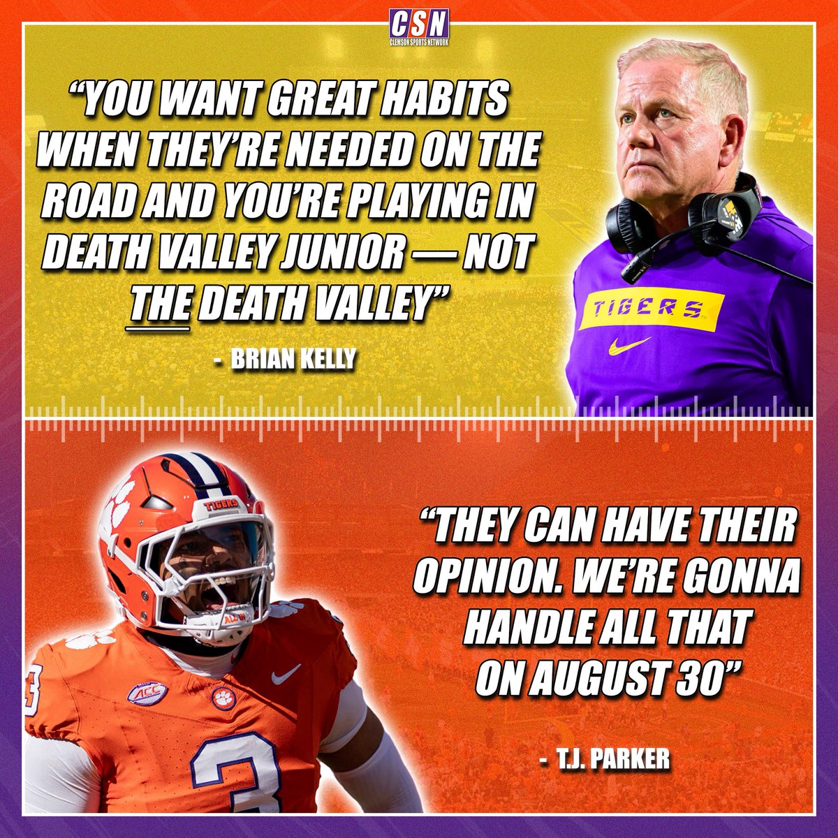 ClemsonSportNet's tweet image. 🍿🍿🍿