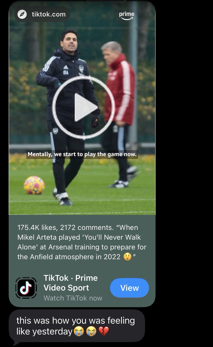 femooafc's tweet image. I brought a speaker to practice for them to get used to communicating in loud surroundings and one of my players sent me this 🥀