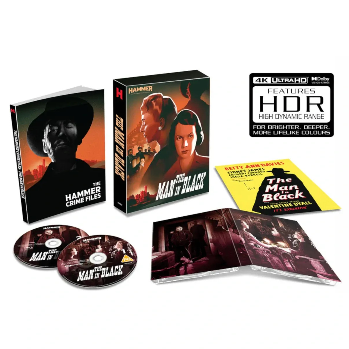 mightychroma's tweet image. 🎬 @hammerfilms is bringing "The Man in Black" to 4K Blu-ray this Fall.🕴
Featuring new 4K restoration from the original negatives and HDR10.
Includes commentaries from Hammer Podcast & BFI Flipside creators, plus a booklet! 📚
Preorder!
bit.ly/4mjPstj
#PhysicalMedia