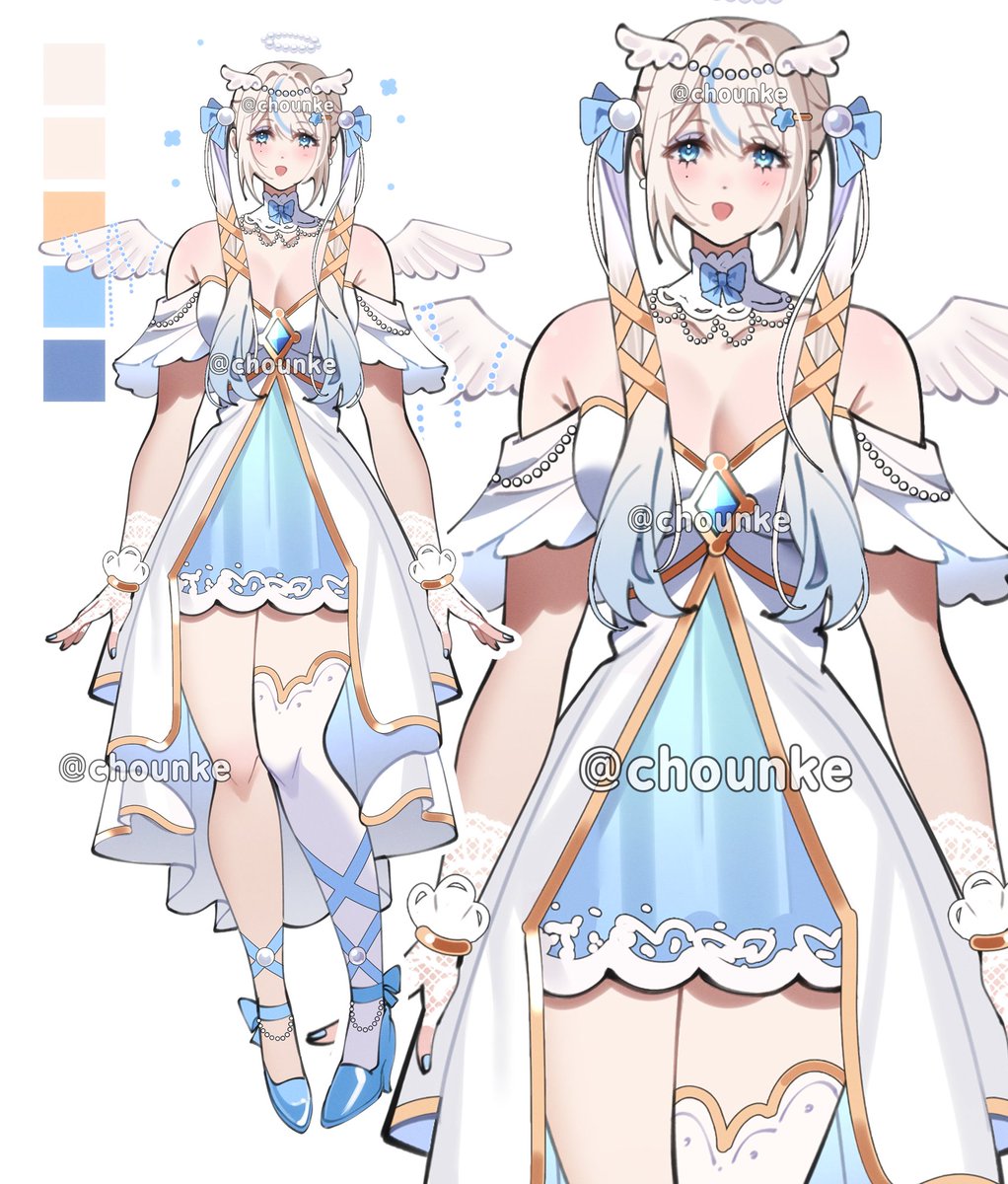 chouNke's tweet image. Pearl Angel adopt👼💙
150eur(commercial use included)
DM if interested!💙
