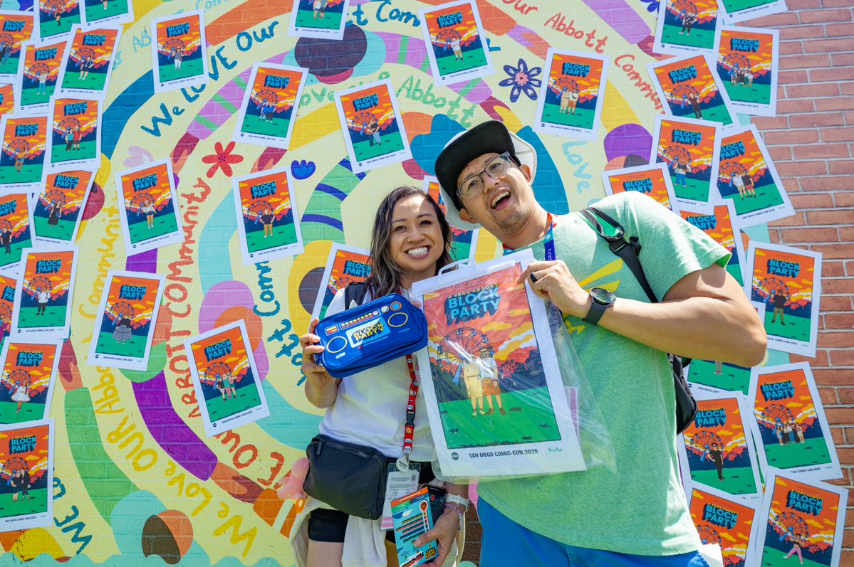 AbbottElemABC's tweet image. The party never stops! 🙌 Come join the fun this weekend at SDCC and share your experience using #AbbottBlockParty!